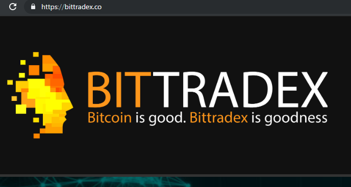 bittradexのホームページ