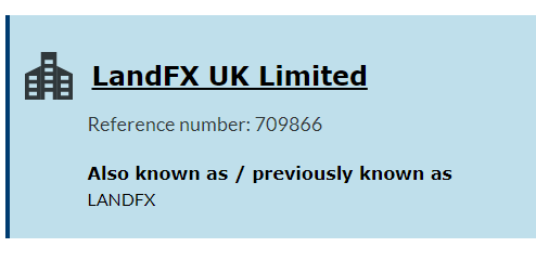 landfx UKはイギリスの金融ライセンス保有